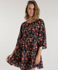Vestido-Estampado-Floral-Preto-8580515-Preto_1