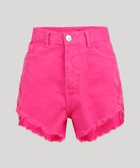 Short-de-Sarja-Feminino-Mindset-Cintura-Super-Alta-Destroyed-Pink-9886836-Pink_5