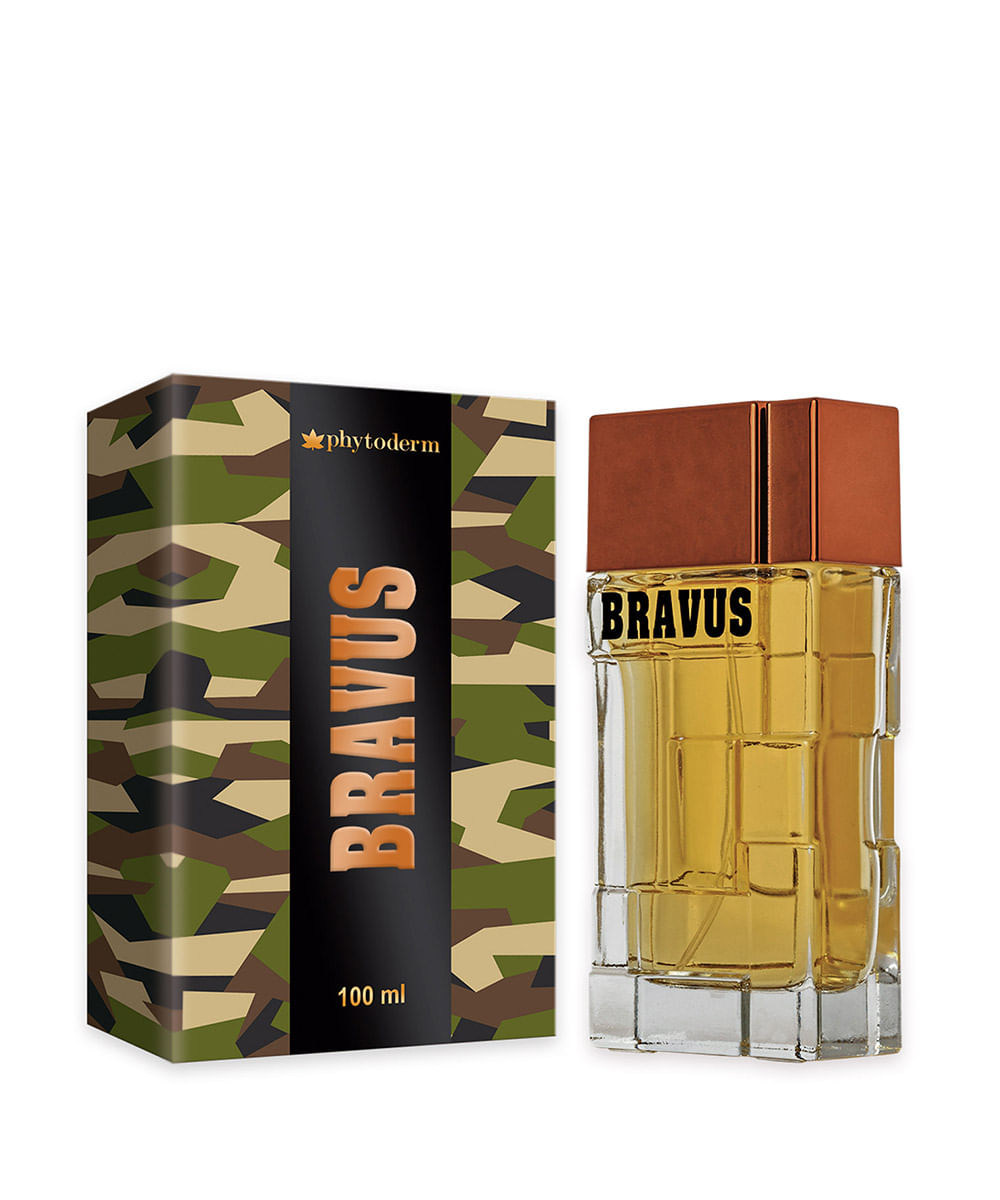 perfume phytoderm bravus masculino deo colônia 100ml perfume phytoderm bravus masculino deo colônia 100ml