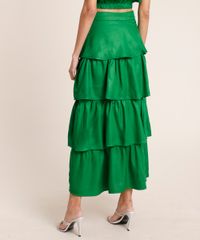 Saia-Feminina-Mindset-Midi-em-Camadas-Verde-9864762-Verde_2
