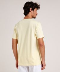 Camiseta-Masculina--Waves--Manga-Curta-Gola-Careca-Amarela-Claro-9785998-Amarelo_Claro_2