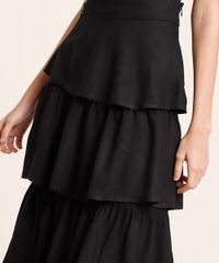 Saia-Feminina-Mindset-Midi-em-Camadas-Preta-9864762-Preto_4