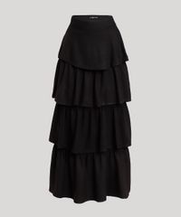 Saia-Feminina-Mindset-Midi-em-Camadas-Preta-9864762-Preto_5