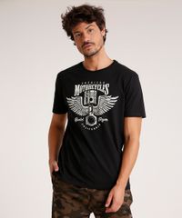 Camiseta-Masculina--American-Motorcycles--Manga-Curta-Gola-Careca-Preta-9738696-Preto_1