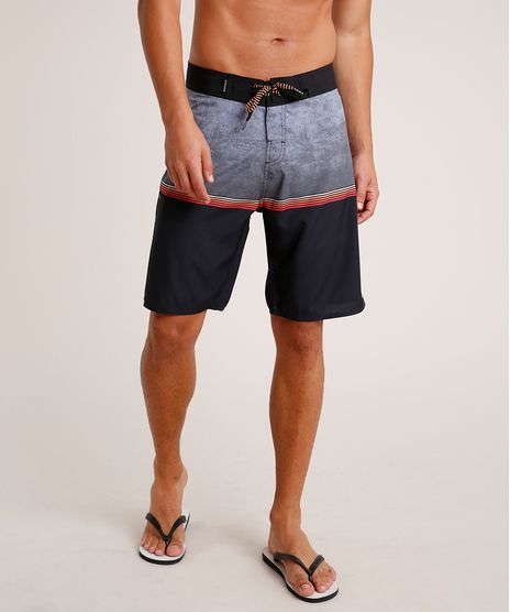 Bermuda-Surf-Masculino-com-Listras--Preta-9743857-Preto_1