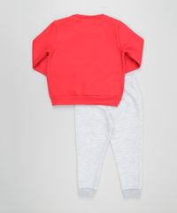 Conjunto-de-Blusao-Vermelho---Calca-em-Moletom-Turma-da-Monica-Cinza-Mescla-8567884-Cinza_Mescla_2