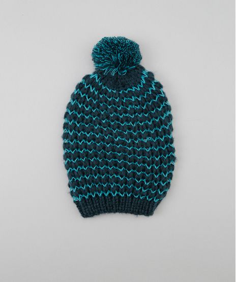 Gorro-em-Trico-Verde-Escuro-8503269-Verde_Escuro_1