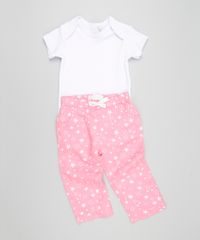 Calca-Estampada-de-Estrela-em-Algodao---Sustentavel-Rosa-8489130-Rosa_3