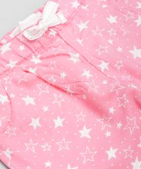 Calca-Estampada-de-Estrela-em-Algodao---Sustentavel-Rosa-8489130-Rosa_4