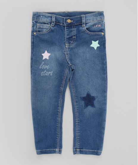 Calca-Jeans-com-Estampa-de-Estrelas-Azul-Medio-8616784-Azul_Medio_1