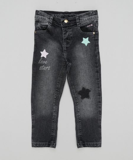 Calca-Jeans-com-Estampa-de-Estrelas-Preta-8570667-Preto_1 Calca-Jeans-com-Estampa-de-Estrelas-Preta-8570667-Preto_1