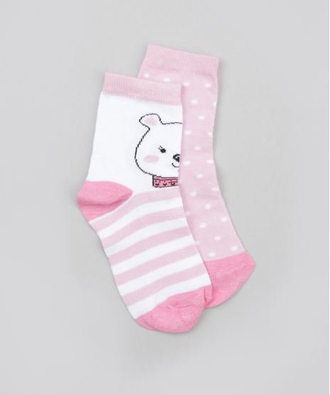 Kit-de-2-Meias-Estampadas-Rosa-8565876-Rosa_1