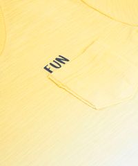 Camiseta-Infantil-Degrade--Fun--com-Bolso-Manga-Curta-Amarela-9758292-Amarelo_4