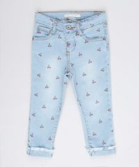 Calca-Jeans-Infantil-Estampada-de-Cerejas-Azul-Claro-9680469-Azul_Claro_1
