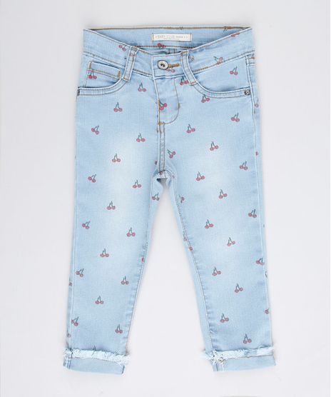 Calca-Jeans-Infantil-Estampada-de-Cerejas-Azul-Claro-9680469-Azul_Claro_1