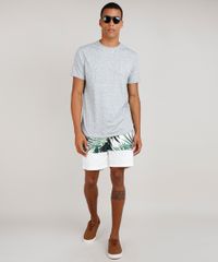 Camiseta-Masculina-com-Linho-e-Bolso-Manga-Curta-Gola-Careca-Cinza-Mescla-Claro-9839335-Cinza_Mescla_Claro_3
