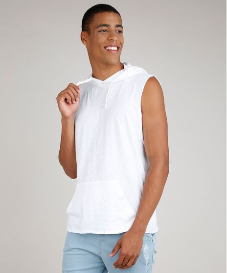 Regata-Masculina-com-Bolso-e-Capuz--Branco-9738314-Branco_1