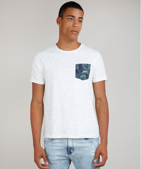 Camiseta-Masculina-com-Bolso-Estampado-de-Folhagens-Manga-Curta-Gola-Careca-Off-White-9752733-Off_White_1