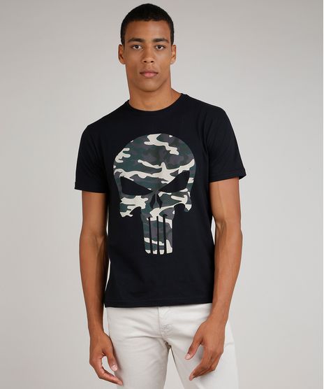 Camiseta-Masculina-O-Justiceiro-Manga-Curta-Gola-Careca-Preto-9824371-Preto_1