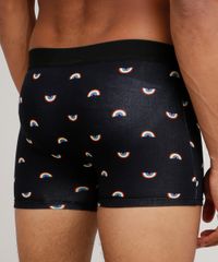 Cueca-Masculina-Boxer-Estampada-Arco-iris--Preta-9787858-Preto_2