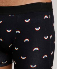 Cueca-Masculina-Boxer-Estampada-Arco-iris--Preta-9787858-Preto_3