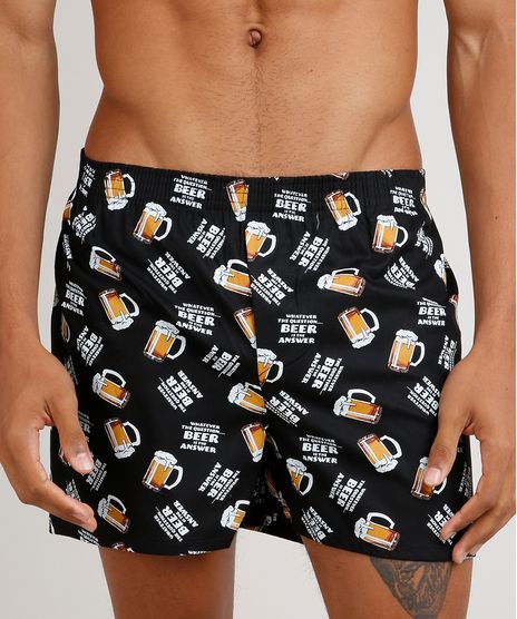 Samba-Cancao-Masculina-Estampada-de-Cerveja-Preta-9880197-Preto_1