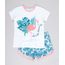 Pijama-Infantil-Flamingo-com-Glitter-Manga-Curta-Branco-9762479-Branco_1