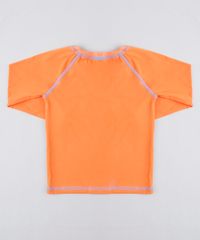 Camiseta-de-Praia-Infantil-Raglan-Tubarao--Little-Shark--Manga-Longa-Laranja-9667355-Laranja_2