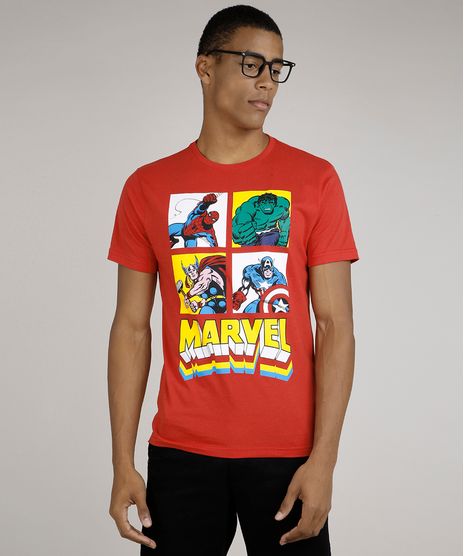 Camiseta-Masculina-Os-Vingadores-Manga-Curta-Vermelho-9800801-Vermelho_1