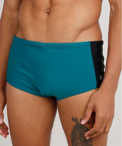 Sunga-Masculina-Tradicional-com-Recorte-Lateral-Protecao-UV50--Verde-9765869-Verde_1