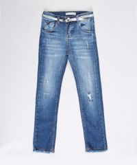 Calca-Jeans-Infantil-com-Strass-e-Cinto-Metalizado-Azul-Escuro-9748592-Azul_Escuro_1