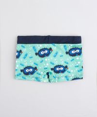 Sunga-Infantil-Boxer-Estampada-de-Baiacu-com-Protecao-UV50--Verde-9743259-Verde_2