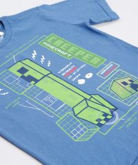 Camiseta-Infantil-Creeper-Minecraft-Manga-Curta-Azul-9732790-Azul_3