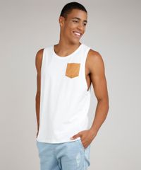 Regata-Masculina-com-Bolso-em-Suede-Gola-Careca-Branco-9760046-Branco_1