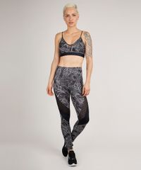 Calca-Feminina-Legging-Esportiva-Ace-Estampada-de-Folhagem-com-Recortes-Preto-9803542-Preto_3