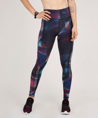 Calca-Legging-Feminina-Esportiva-Ace-Estampada-de-Folhagem-Preta-9706871-Preto_1