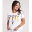 Blusa-Feminina-Turma-do-Mickey-Ampla-Manga-Curta-Decote-Redondo-Branca-9791749-Branco_1
