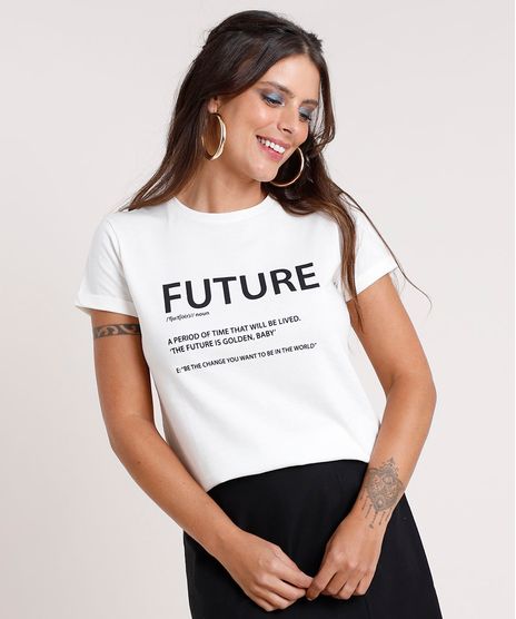Blusa-Feminina--Future--Manga-Curta-Decote-Redondo-Off-White-9777874-Off_White_1