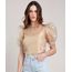 Blusa-Feminina-Mindset-em-Organza-Manga-Bufante-Decote-Redondo-Dourada-9891624-Dourado_1