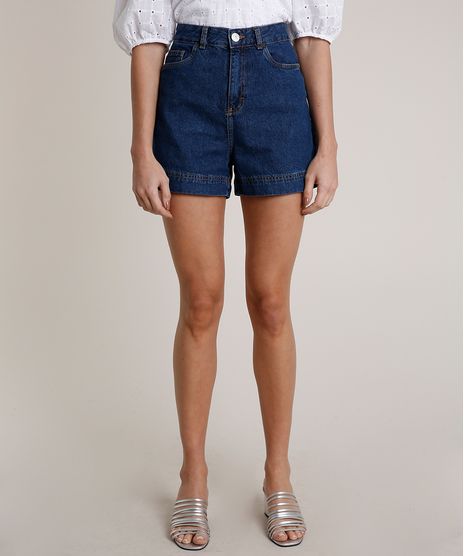 Short-Jeans-Feminino-Mindset-Cintura-Super-Alta-Azul-Escuro-9847815-Azul_Escuro_1