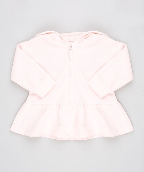 Casaco-Infantil-em-Moletom-com-Babado-Ziper-e-Capuz-Rosa-Claro-9723397-Rosa_Claro_1