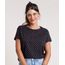 Blusa-Feminina-Ampla-Estampada-Floral-Manga-Curta-Decote-Redondo-Preta-9832969-Preto_1