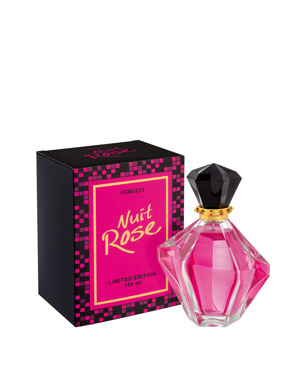 perfume fiorucci nuit rose feminino deo colônia 100ml