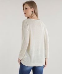Sueter-em-Trico-com-Brilho-Bege-Claro-8485761-Bege_Claro_2