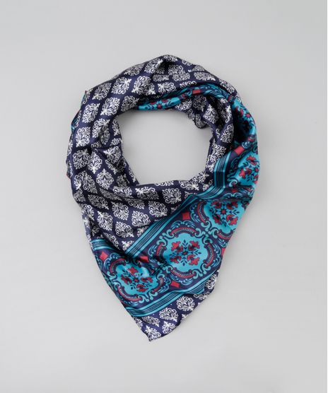 Lenco-Estampado-de-Arabescos-Azul-Marinho-8471728-Azul_Marinho_1