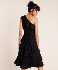 Vestido-Feminino-Mindset-Curto-Um-Ombro-So-Canelado-em-Camadas-Sem-Manga-Preto-9901894-Preto_2