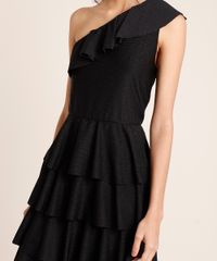 Vestido-Feminino-Mindset-Curto-Um-Ombro-So-Canelado-em-Camadas-Sem-Manga-Preto-9901894-Preto_4