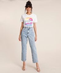 T-Shirt-Feminina-Mindset--Malibu-Beach--Manga-Curta-Decote-Redondo-Cinza-Claro-9886840-Cinza_Claro_3