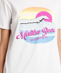 T-Shirt-Feminina-Mindset--Malibu-Beach--Manga-Curta-Decote-Redondo-Cinza-Claro-9886840-Cinza_Claro_4
