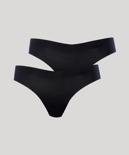 Kit-de-2-Calcinhas-Biquini-Sem-Costura-Preto-9870010-Preto_1